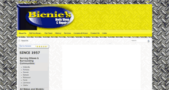 Desktop Screenshot of bieniesbodyshop.com